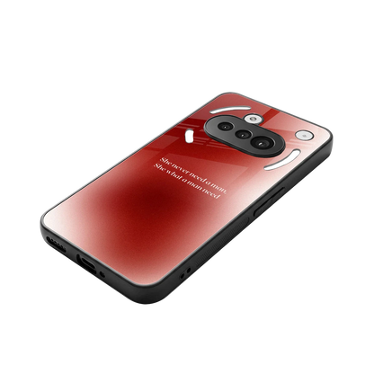 Queen Energy stylish phone case for nothing phone 3a | glossy glass and slim fit