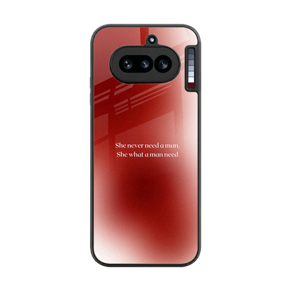 Queen Energy back phone cover | glass case for nothing phone 4a