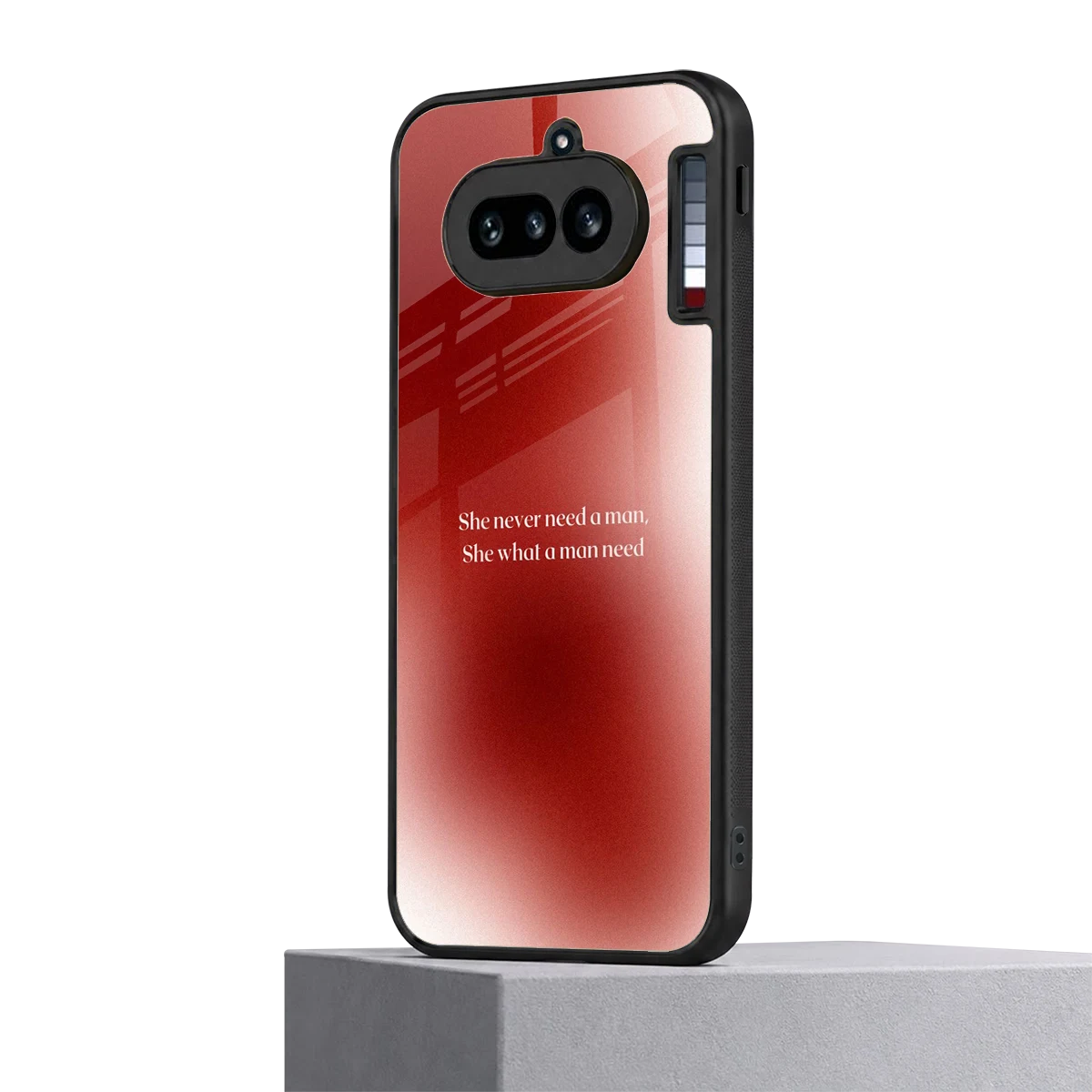 Queen Energy nothing phone 4a mobile cover | shockproof glass phone case