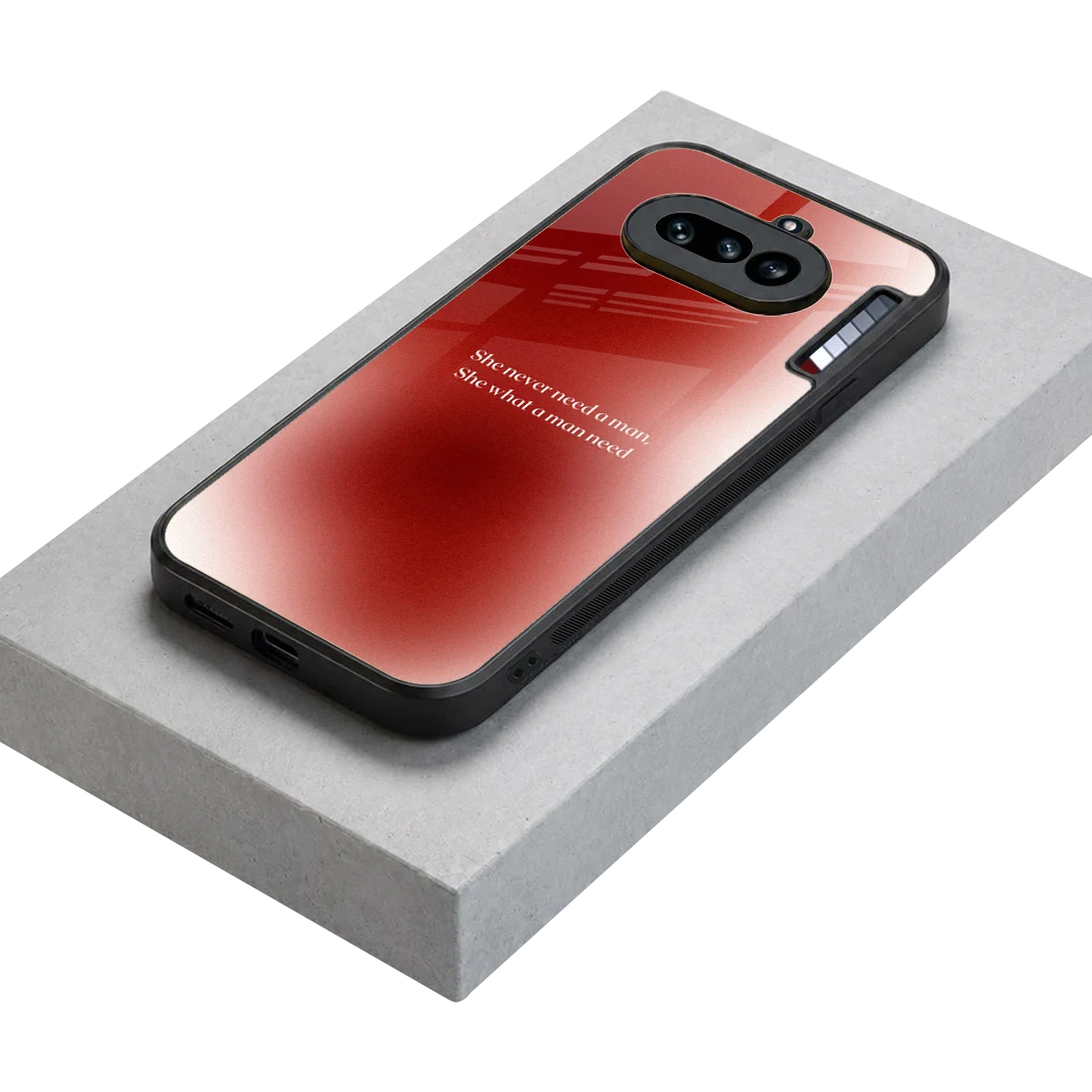 Queen Energy stylish phone case for nothing phone 4a | glossy glass and slim fit