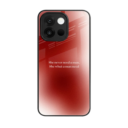 Queen Energy back phone cover | glass case for oneplus 13s