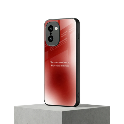 Queen Energy oneplus 15r mobile cover | shockproof glass phone case