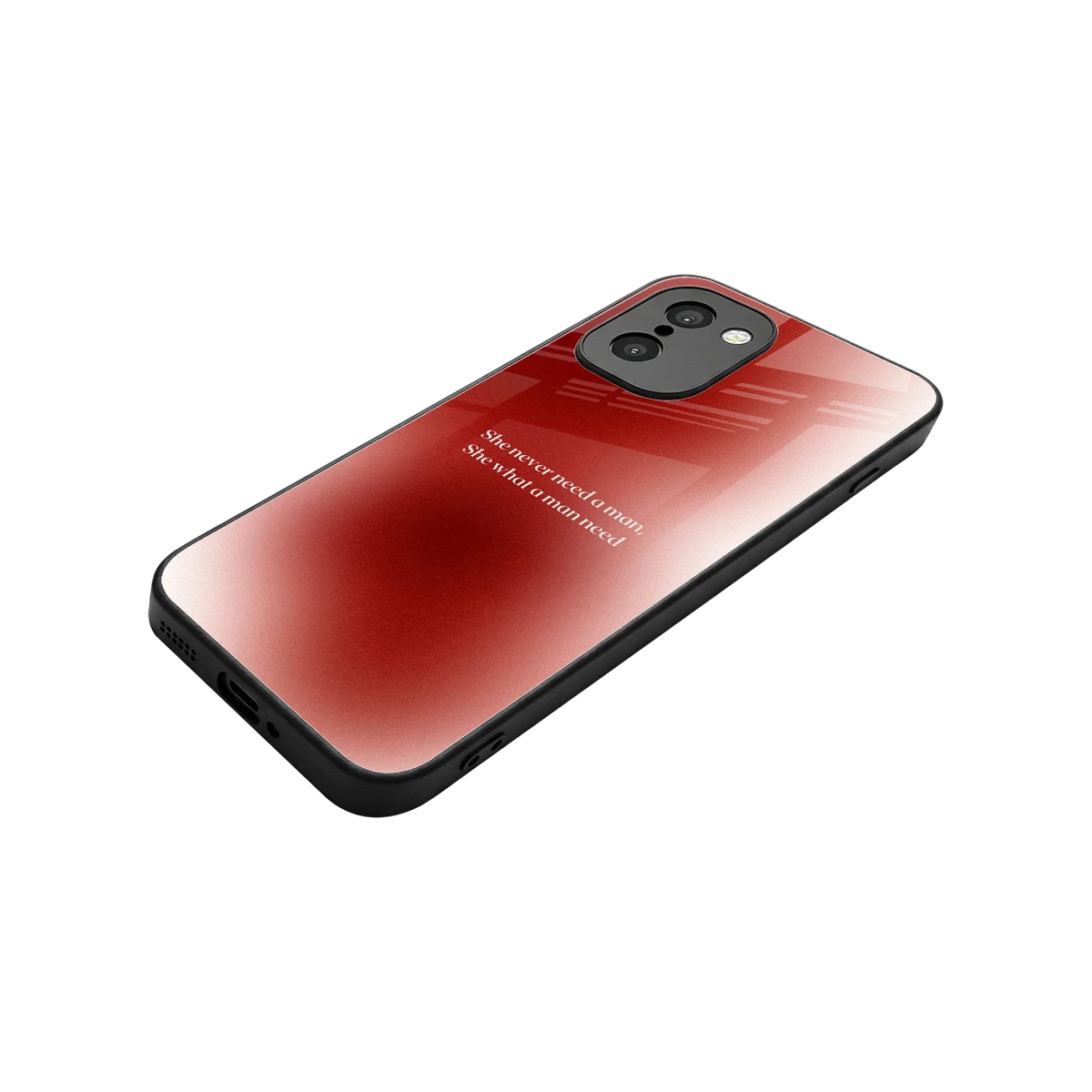 Queen Energy stylish phone case for oneplus 15r | glossy glass and slim fit