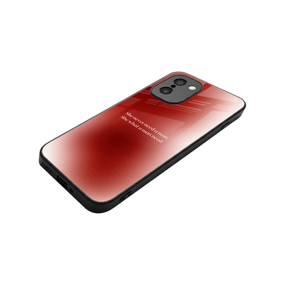 Queen Energy stylish phone case for oneplus 15r | glossy glass and slim fit