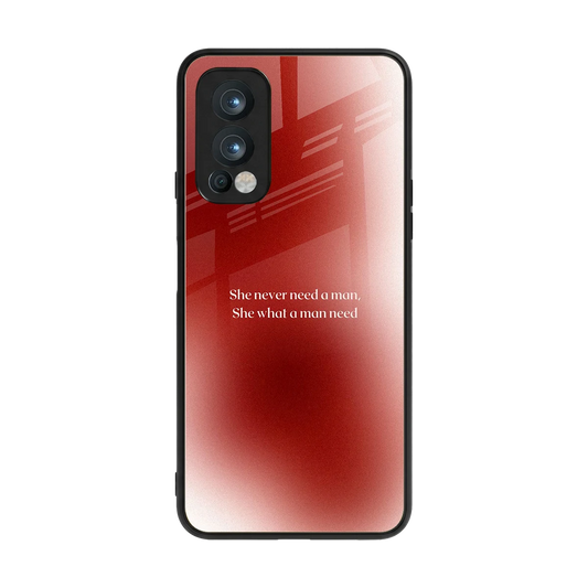 Queen Energy back phone cover | glass case for oneplus nord 2