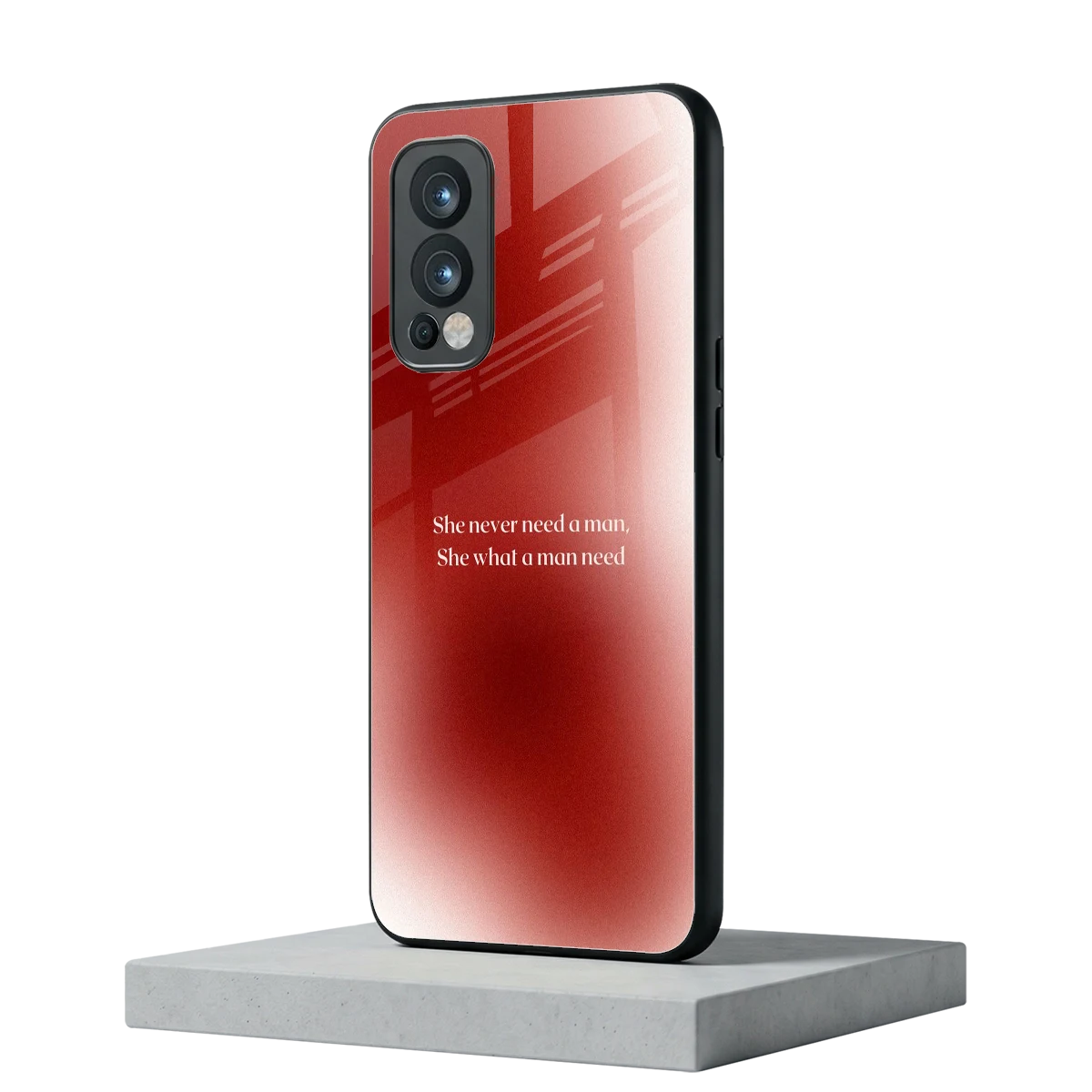 Queen Energy oneplus nord 2 mobile cover | shockproof glass phone case