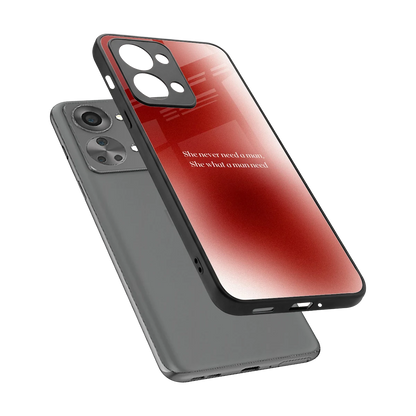 Queen Energy sleek oneplus nord 2t cover with tempered glass back and TPU edges