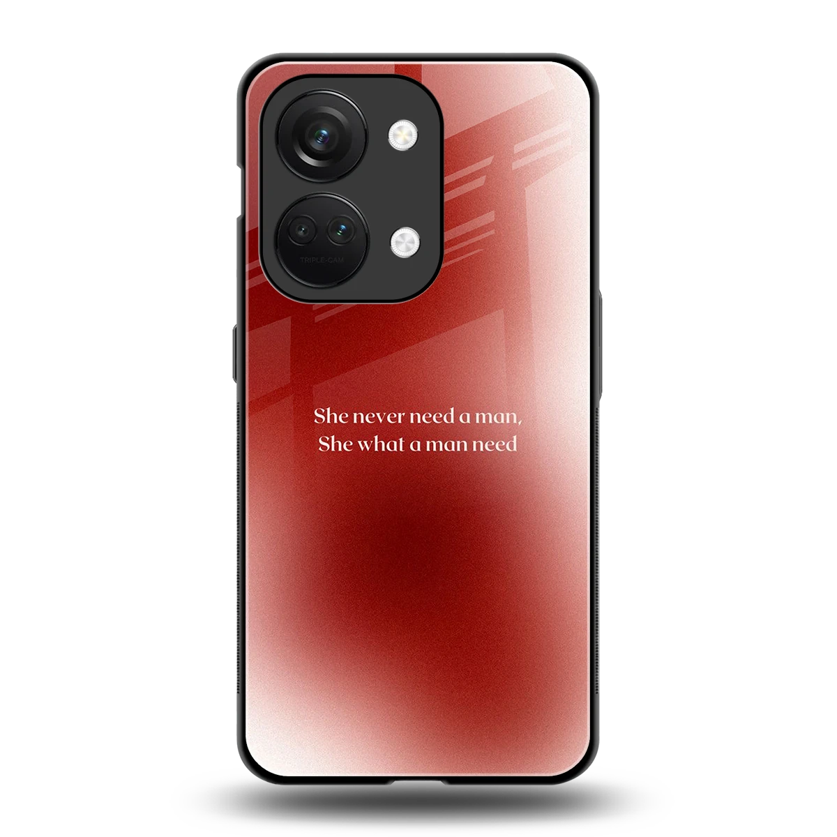 Queen Energy back phone cover | glass case for oneplus nord 3