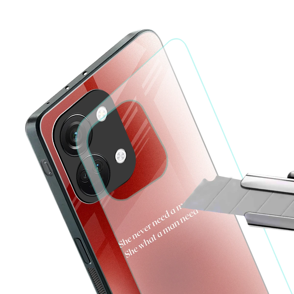 Queen Energy stylish phone case for oneplus nord 3 | glossy glass and slim fit