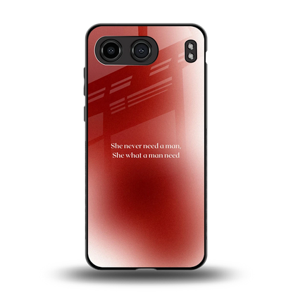 Queen Energy back phone cover | glass case for oneplus nord 4