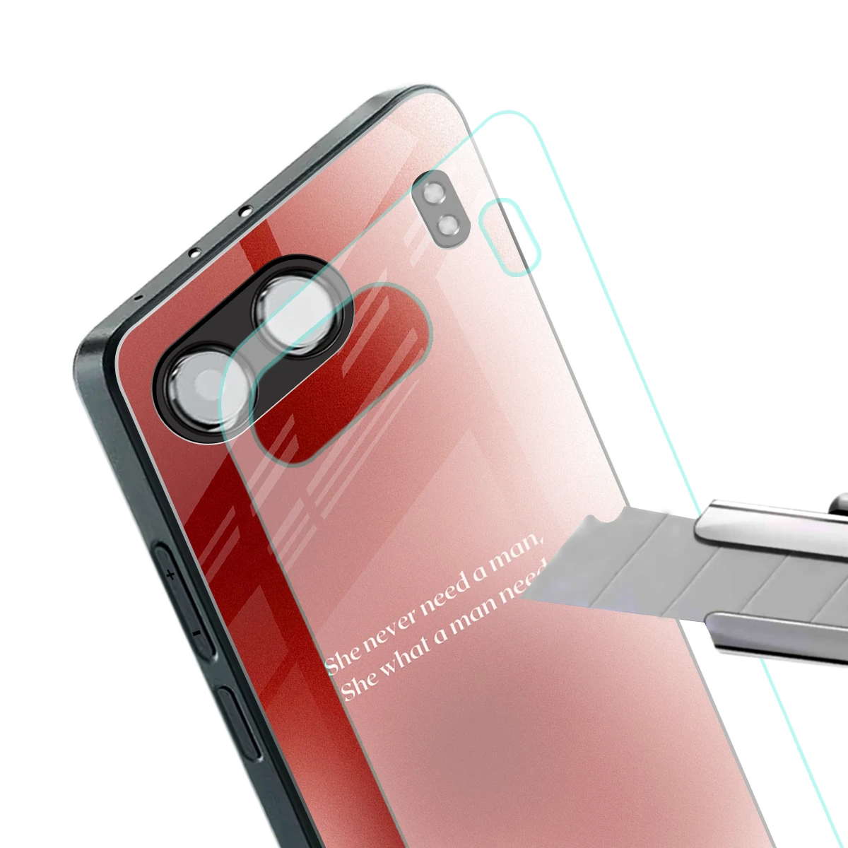 Queen Energy stylish phone case for oneplus nord 4 | glossy glass and slim fit