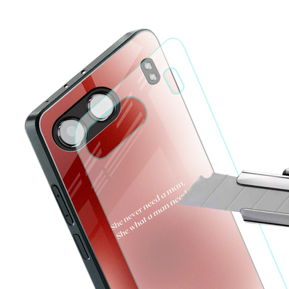 Queen Energy stylish phone case for oneplus nord 4 | glossy glass and slim fit