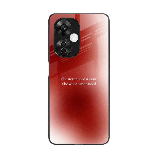 Queen Energy back phone cover | glass case for oneplus nord ce 3 lite