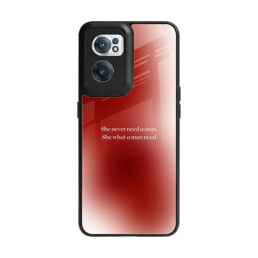 Queen Energy back phone cover | glass case for oneplus nord ce 2