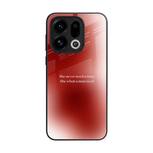 Queen Energy back phone cover | glass case for oppo find x9