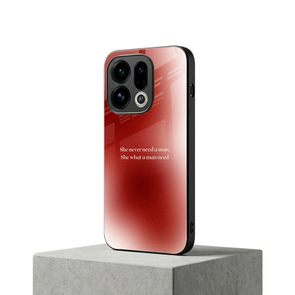 Queen Energy oppo find x9 mobile cover | shockproof glass phone case