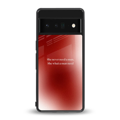 Queen Energy back phone cover | glass case for google pixel 6 pro