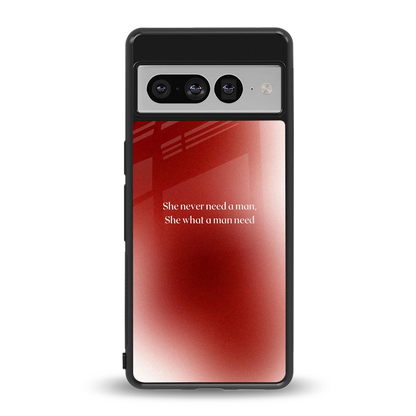 Queen Energy back phone cover | glass case for google pixel 7 pro