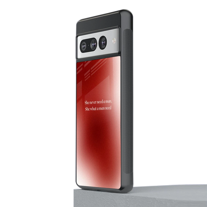 Queen Energy stylish phone case for google pixel 7 pro | glossy glass and slim fit