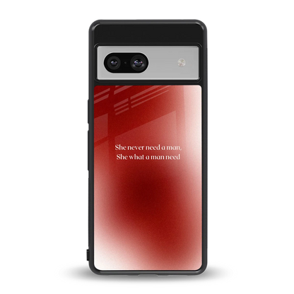 Queen Energy back phone cover | glass case for google pixel 7a