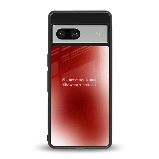 Queen Energy back phone cover | glass case for google pixel 7