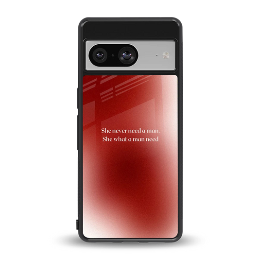 Queen Energy back phone cover | glass case for google pixel 8