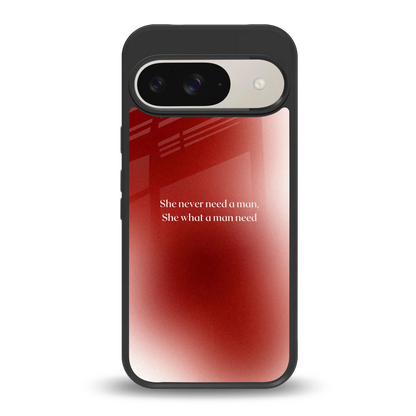 Queen Energy back phone cover | glass case for google pixel 9