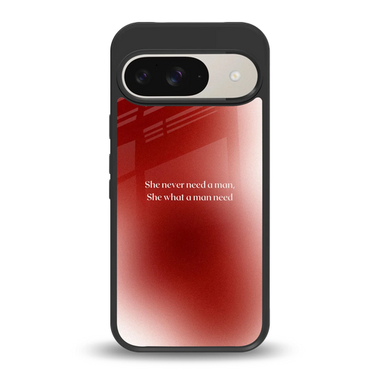 Queen Energy back phone cover | glass case for google pixel 9