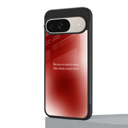 Queen Energy google pixel 9 mobile cover | shockproof glass phone case