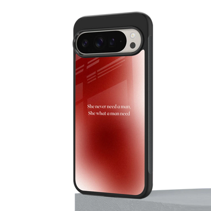 Queen Energy google pixel 9 pro xl mobile cover | shockproof glass phone case