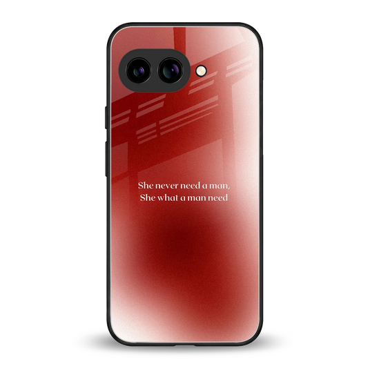 Queen Energy back phone cover | glass case for google pixel 9a
