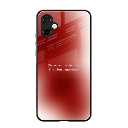 Queen Energy back phone cover | glass case for samsung galaxy a06 5g