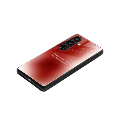 Queen Energy stylish phone case for samsung galaxy s23 fe | glossy glass and slim fit