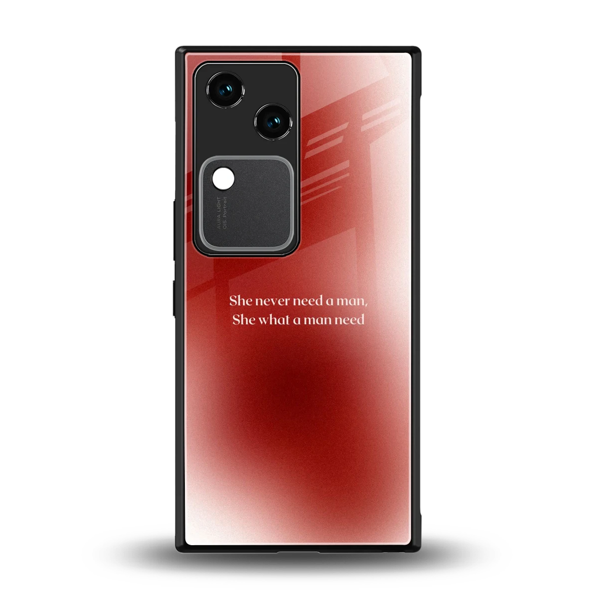 Queen Energy back phone cover | glass case for vivo v30
