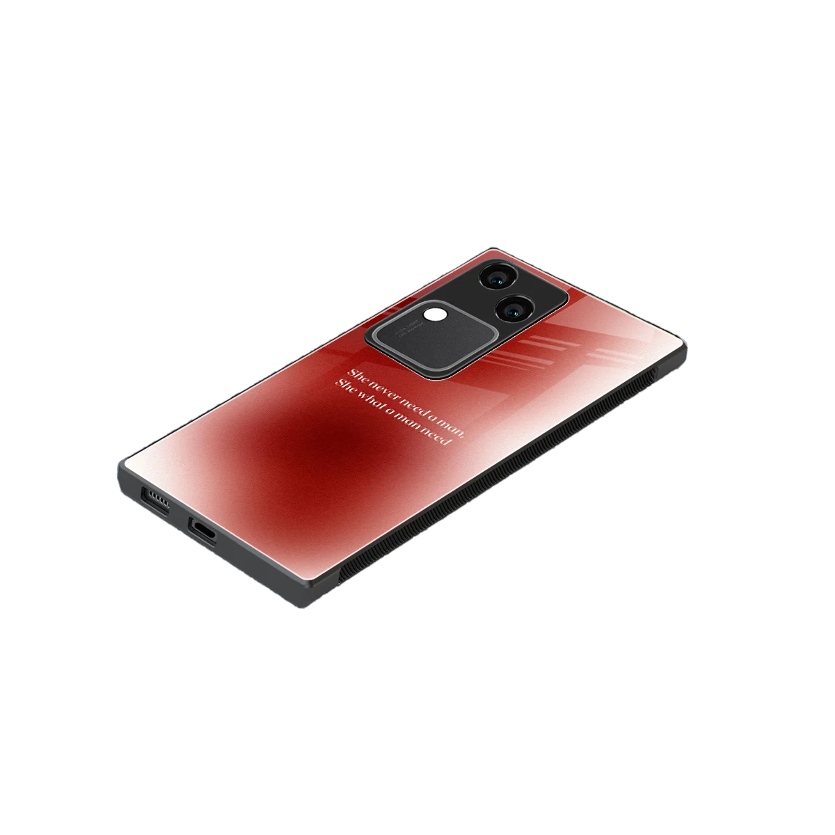 Queen Energy stylish phone case for vivo v30 | glossy glass and slim fit