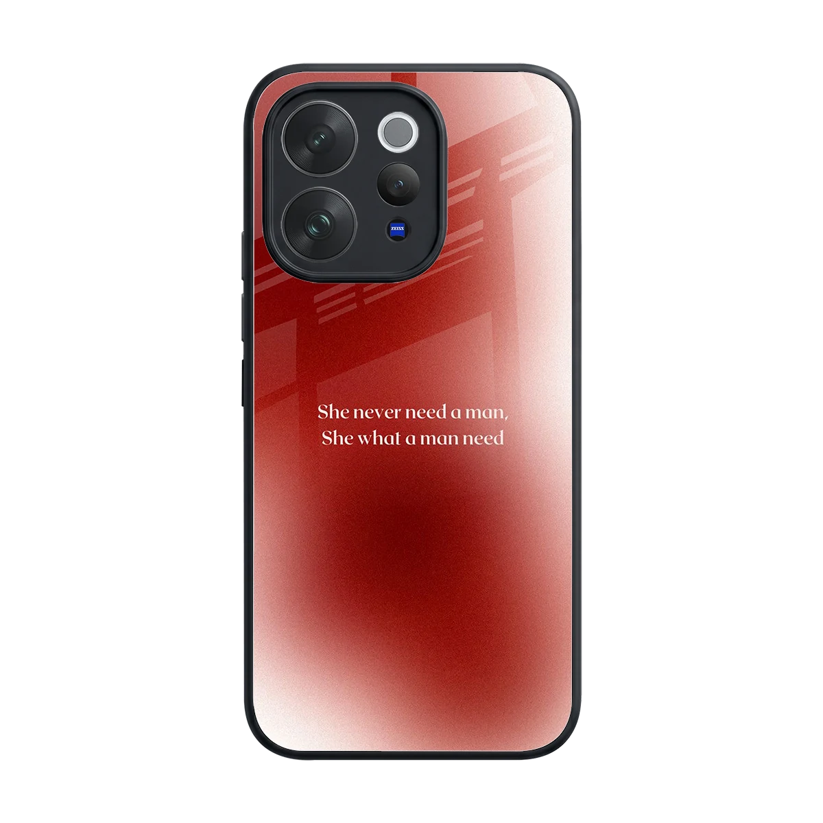 Queen Energy back phone cover | glass case for vivo v70