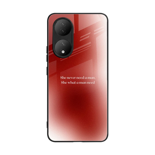 Queen Energy back phone cover | glass case for Vivo-y100