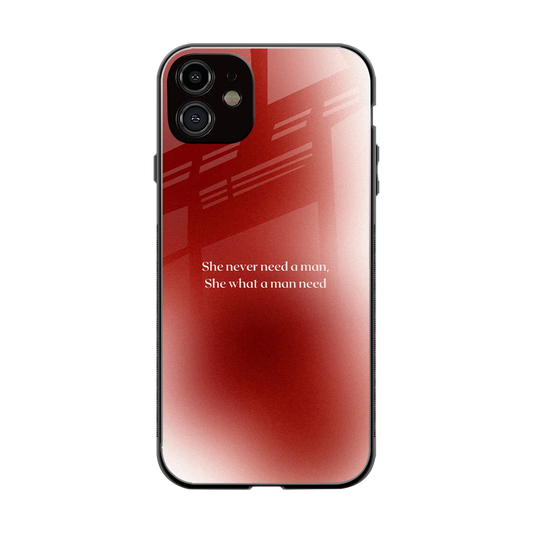 Queen Energy back phone cover | glass case for iphone 12