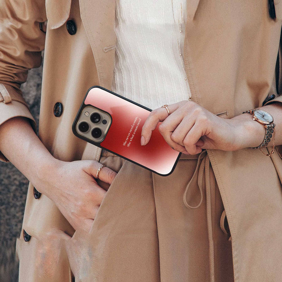 Queen Energy Phone Case for Iphone 13 Pro | Glass Case