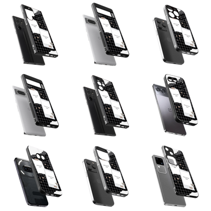 Polaroid Personalised Glass Phone Case