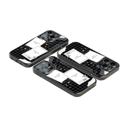 Polaroid Personalised Glass Phone Case