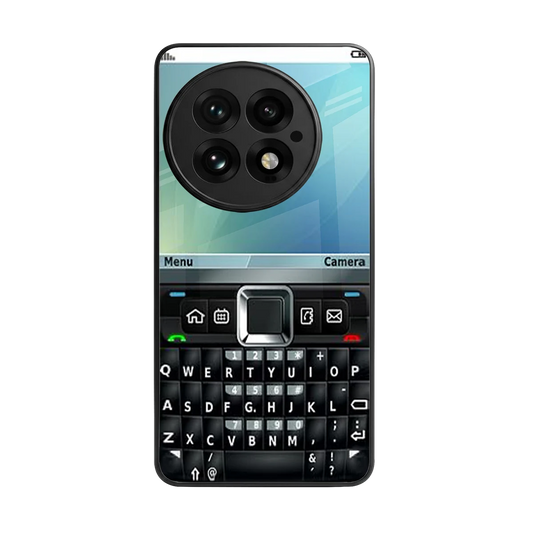 Qwerty Keypad back phone cover | glass case for oneplus 13