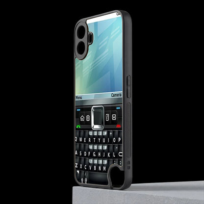 Qwerty Keypad cmf nothing phone 1 mobile cover | shockproof glass phone case