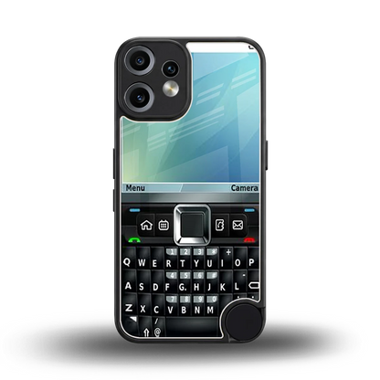 Qwerty Keypad back phone cover | glass case for cmf nothing phone 2 pro