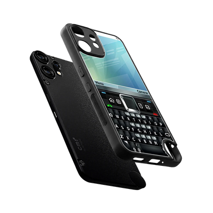 Qwerty Keypad sleek cmf nothing phone 2 pro cover with tempered glass back and TPU edges
