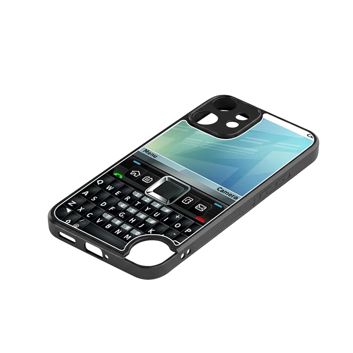 Qwerty Keypad stylish phone case for cmf nothing phone 2 pro | glossy glass and slim fit