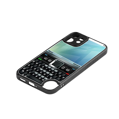 Qwerty Keypad stylish phone case for cmf nothing phone 2 pro | glossy glass and slim fit