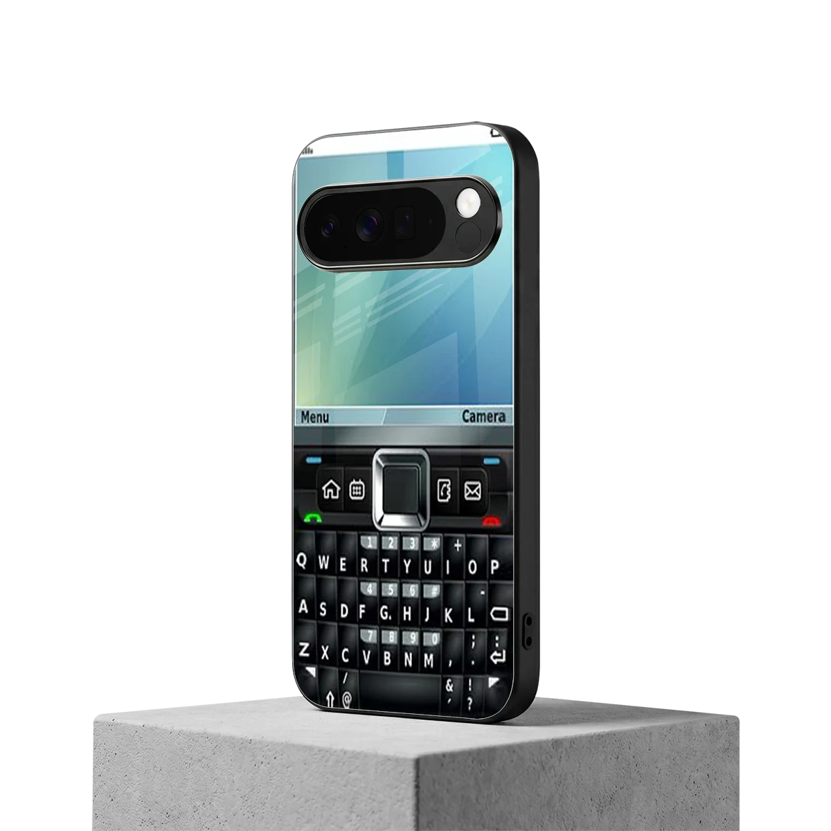Qwerty Keypad google pixel 10 pro xl mobile cover | shockproof glass phone case