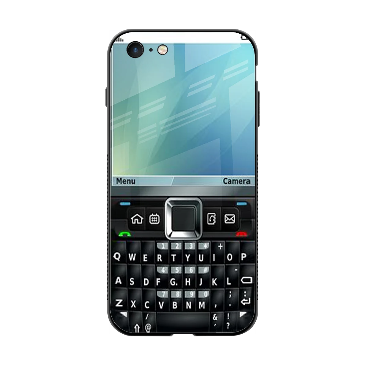 Qwerty Keypad back phone cover | glass case for iphone 6