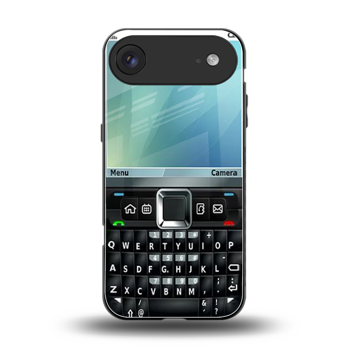 Qwerty Keypad back phone cover | glass case for iphone air